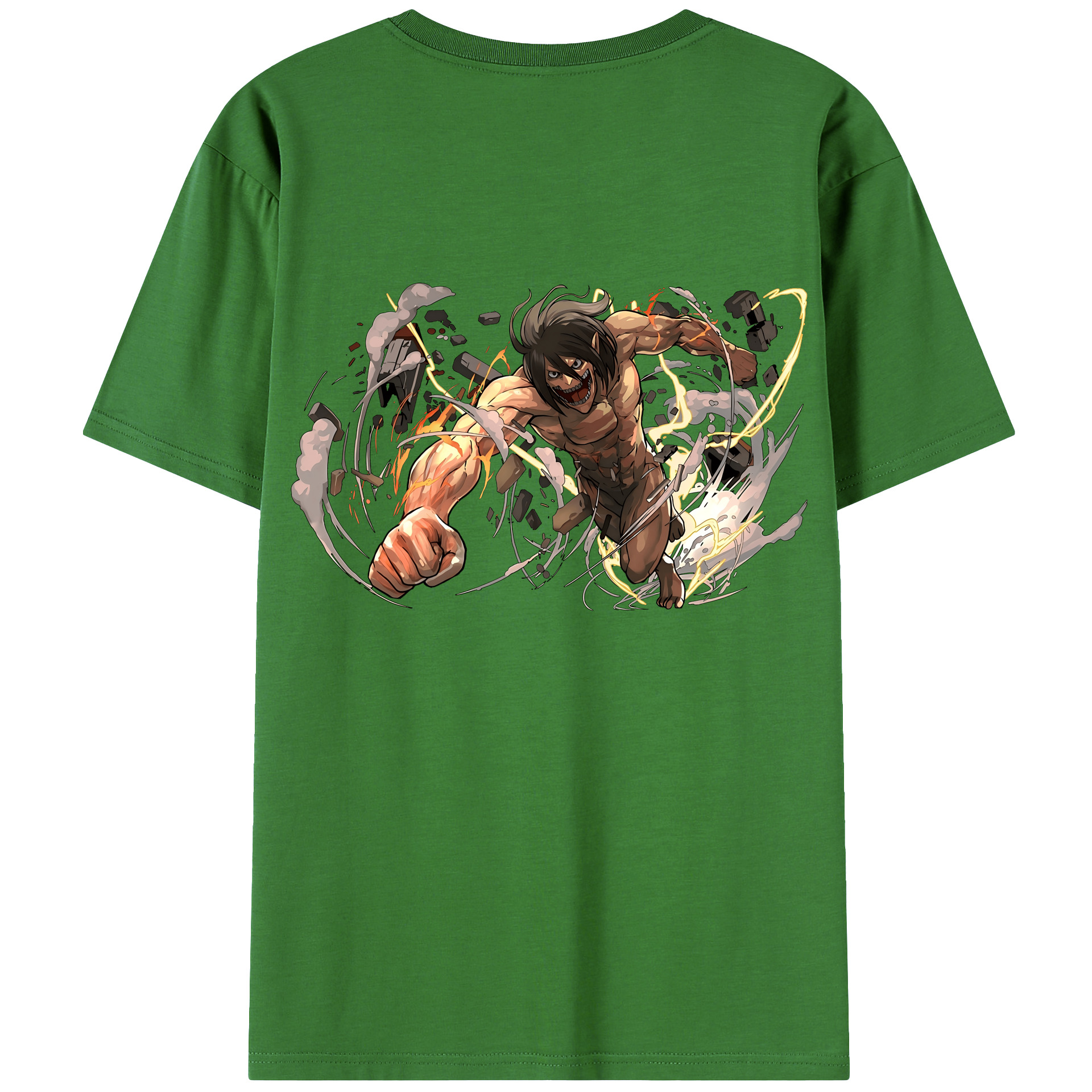 （画像用） 進撃の巨人 Attack on Titan レディース半袖Tシャツ(バックプリント)